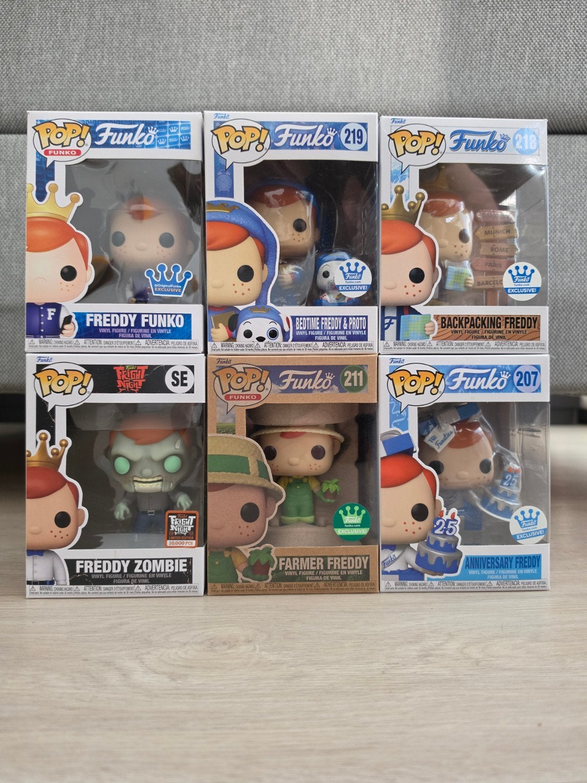 Funko Pop! Freddy Funko Collectie (6 stuks), Ophalen of Verzenden, Nieuw