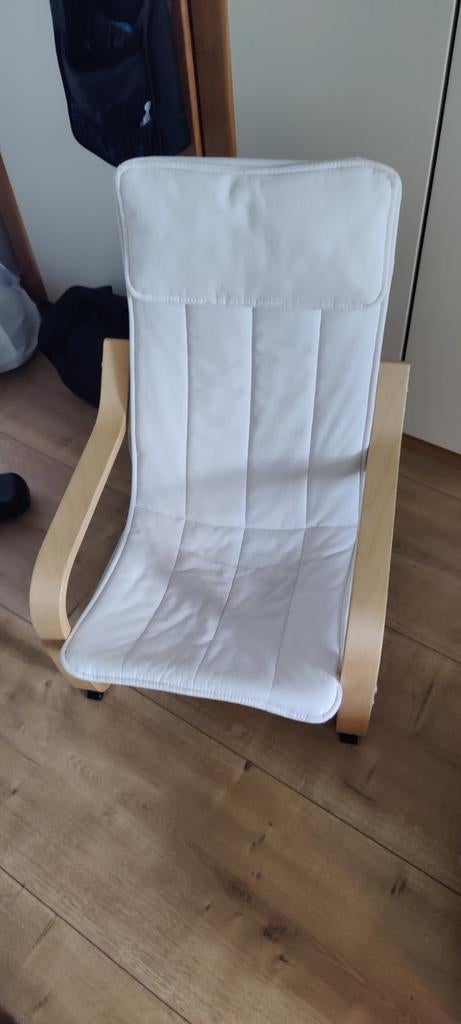 Ikea Poang kids, Ophalen, Modern, Scandinavisch, Wit, Zo goed als nieuw