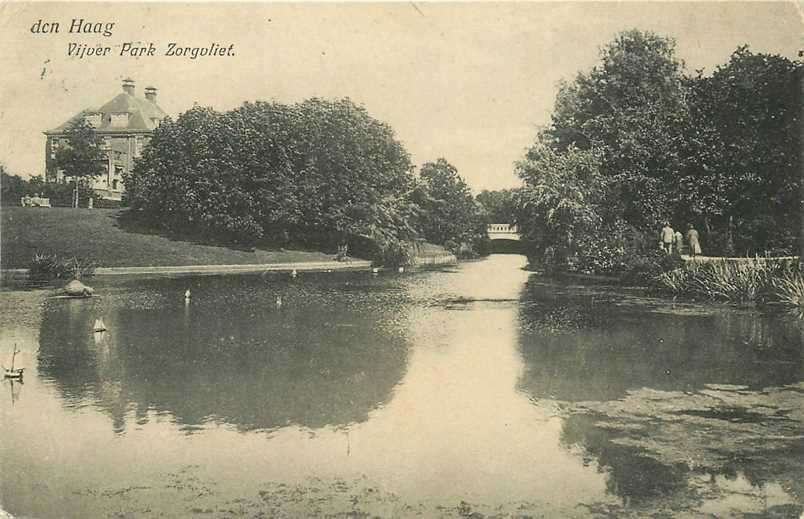 380-403-045 Den Haag Park Zorgvliet, Verzenden, Voor 1920, Zuid-Holland
