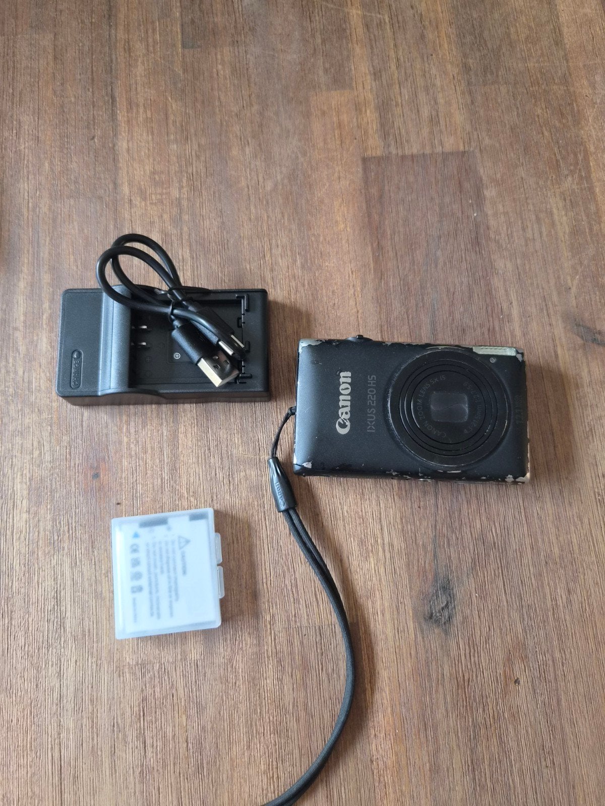 Canon IXUS 220 HS Compactcamera - Gebruikt, Ingebouwde flitser, Gebruikt, Accu, Canon