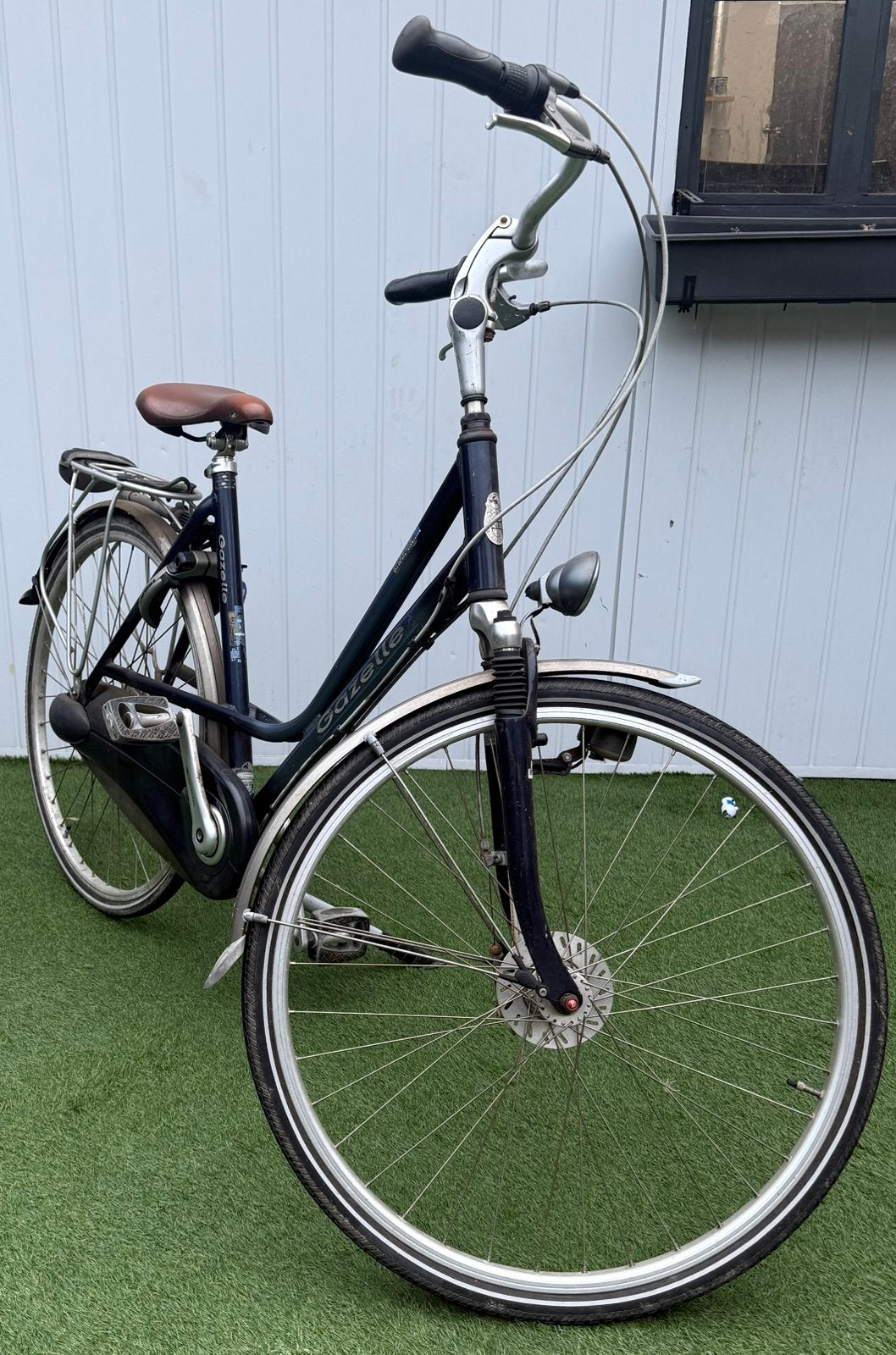 Gazelle damesfiets frame 54cm, Ophalen, 53 tot 56 cm, Versnellingen, Zo goed als nieuw