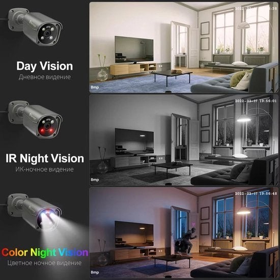 Beveiligingssysteem – CCTV Set – IP Camera Systeem, Corvance B.V., Verzenden, Nieuw, Corvancebol@gmail.com