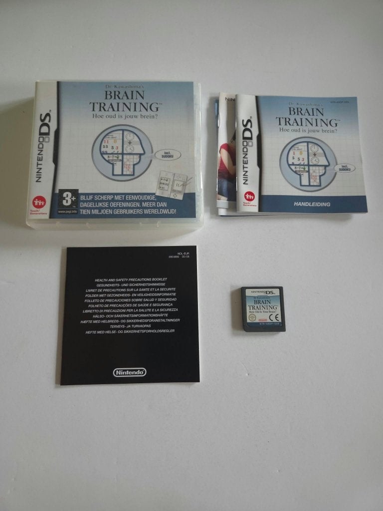 Nintendo DS - Brain Training -  11334, Puzzel en Educatief, 1 speler, Ophalen of Verzenden, Zo goed als nieuw