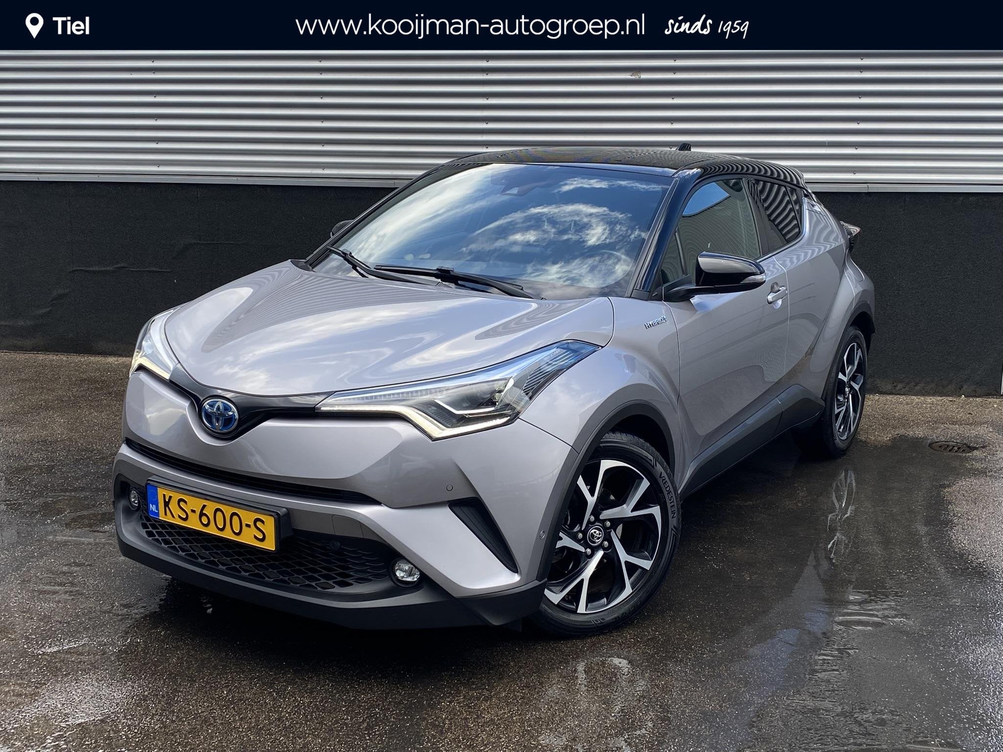 Toyota C-HR 1.8 Hybrid Bi-Tone Plus Stoel- & stuurverarming,, Auto's, Euro 6, 4 cilinders, 122 pk, Hybride Elektrisch/Benzine
