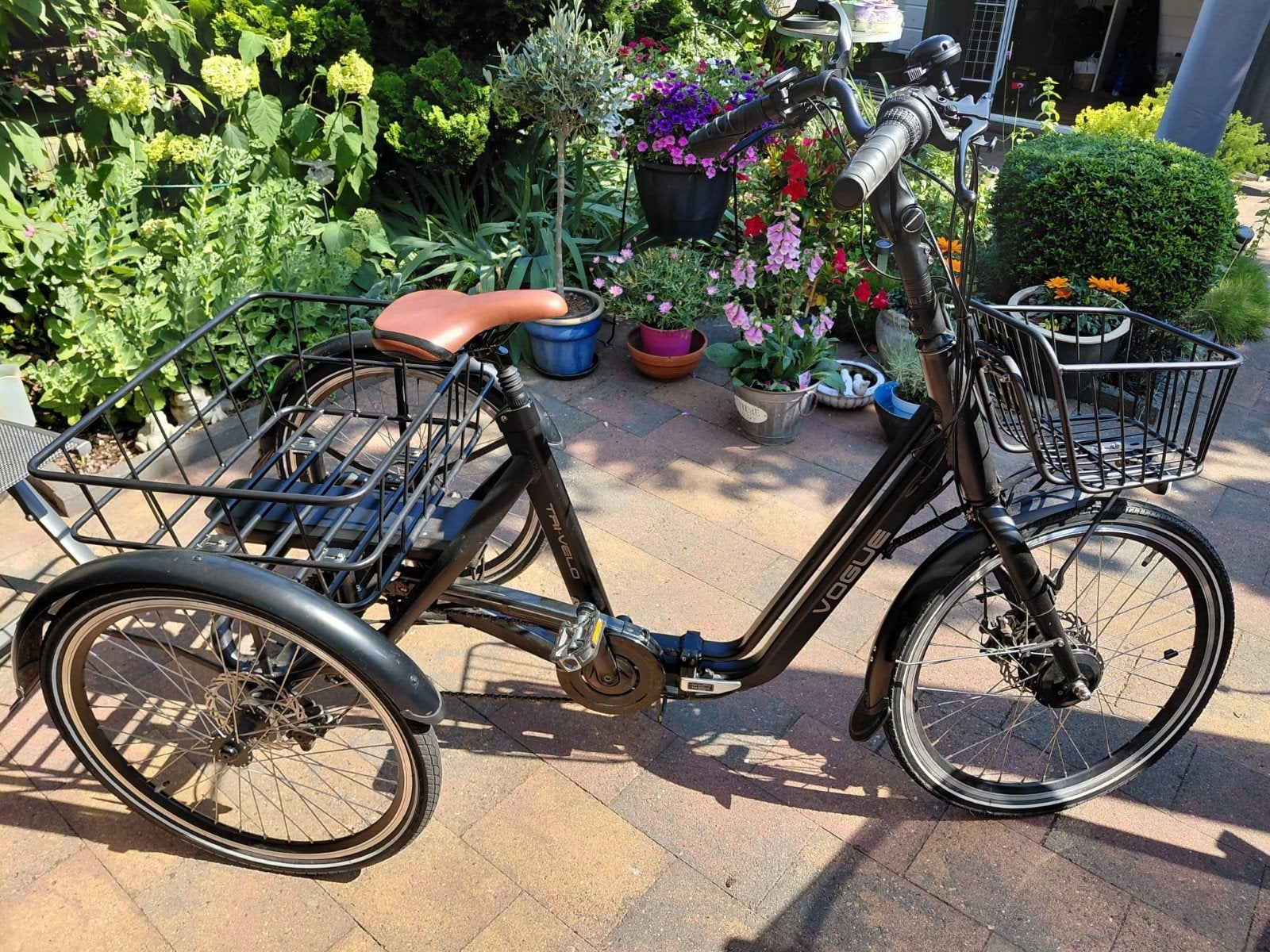 elektrische driewieler voor volwassen met lage instap, Ophalen, Zo goed als nieuw, Overige merken