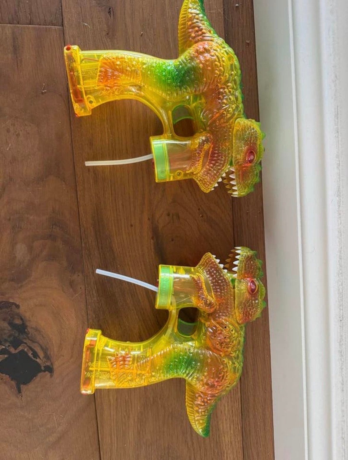 2x Dinosaurus Waterpistool, Ophalen of Verzenden, Zo goed als nieuw, Jongen of Meisje