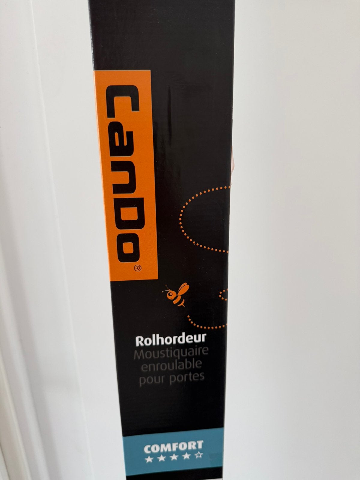 CanDo Rolhordeur Comfort - 110x235cm - Wit, 215 cm of meer, Hordeur, Zo goed als nieuw, Schuifdeur
