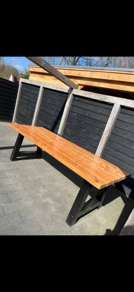 Tuintafel, Tuin en Terras, Ophalen, Nieuw, Rechthoekig, Hout