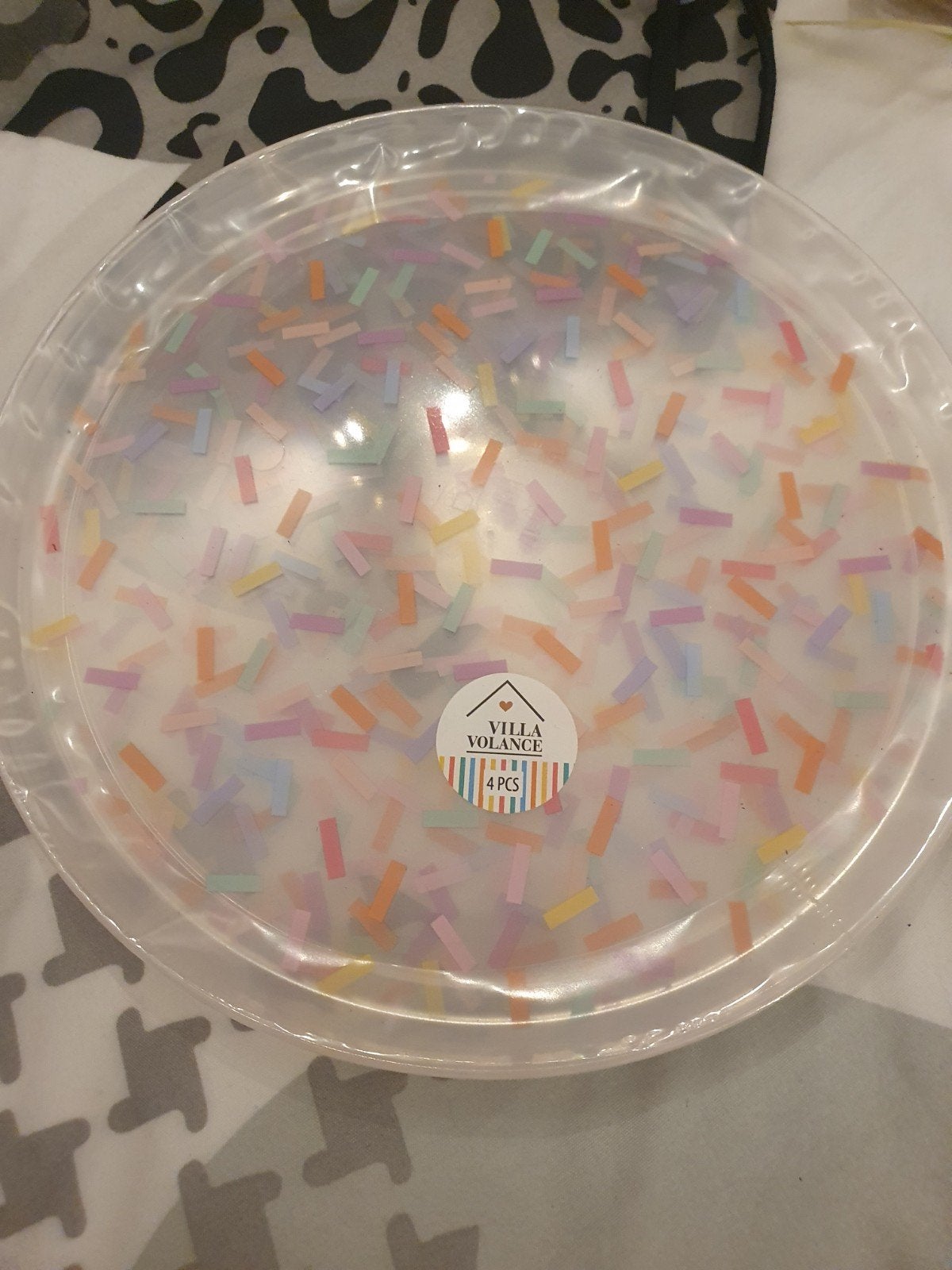 Plastic bordjes, Huis en Inrichting, Keuken | Servies, Kunststof, Nieuw, Ophalen of Verzenden, Bord(en)