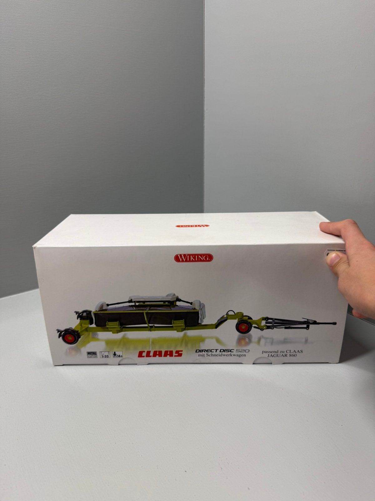 Wiking claas direct disc 520, Ophalen of Verzenden, Zo goed als nieuw, Tractor of Landbouw, Overige merken