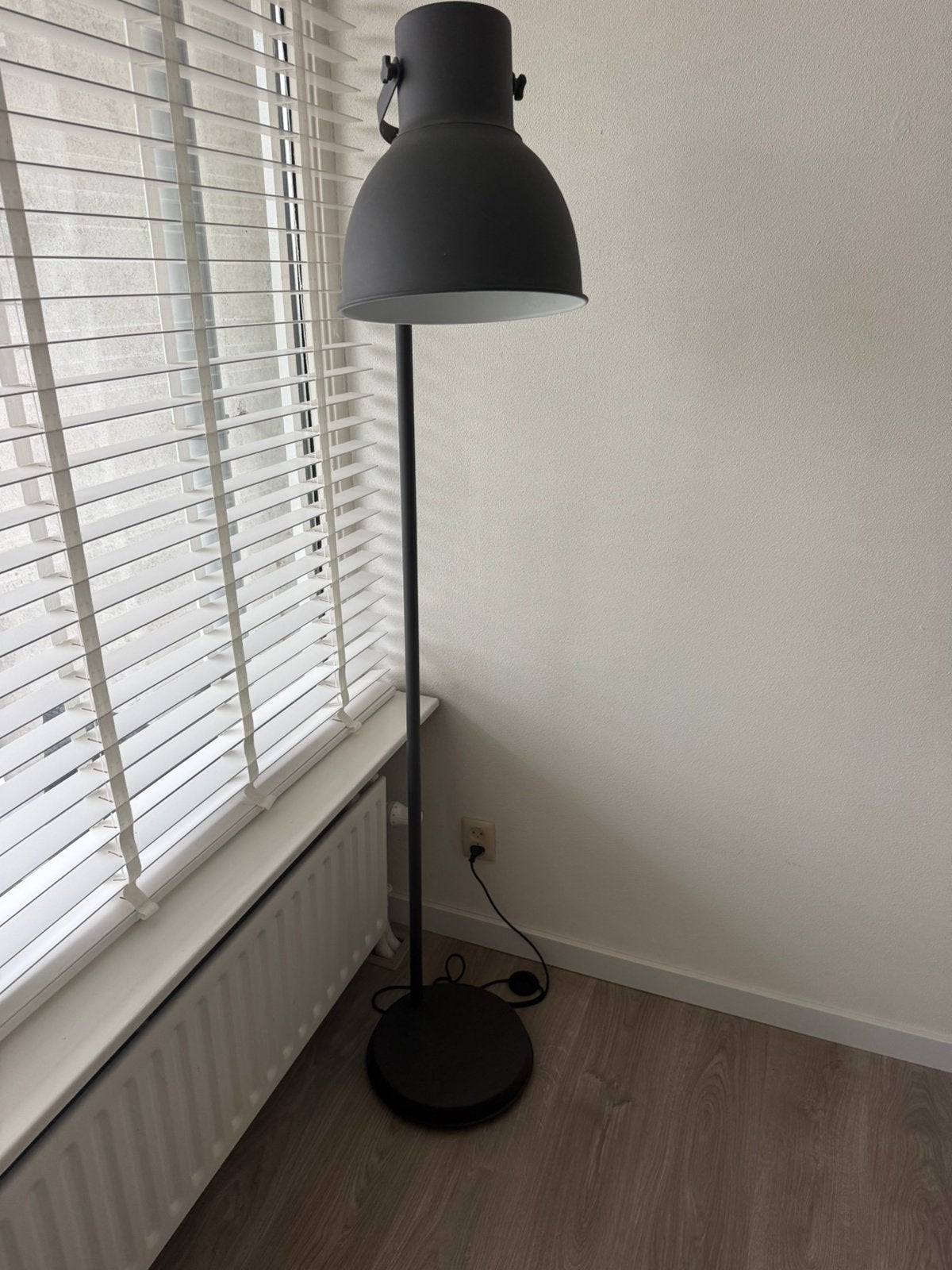 Vloerlamp antraciet, Ophalen, Gebruikt, 150 tot 200 cm