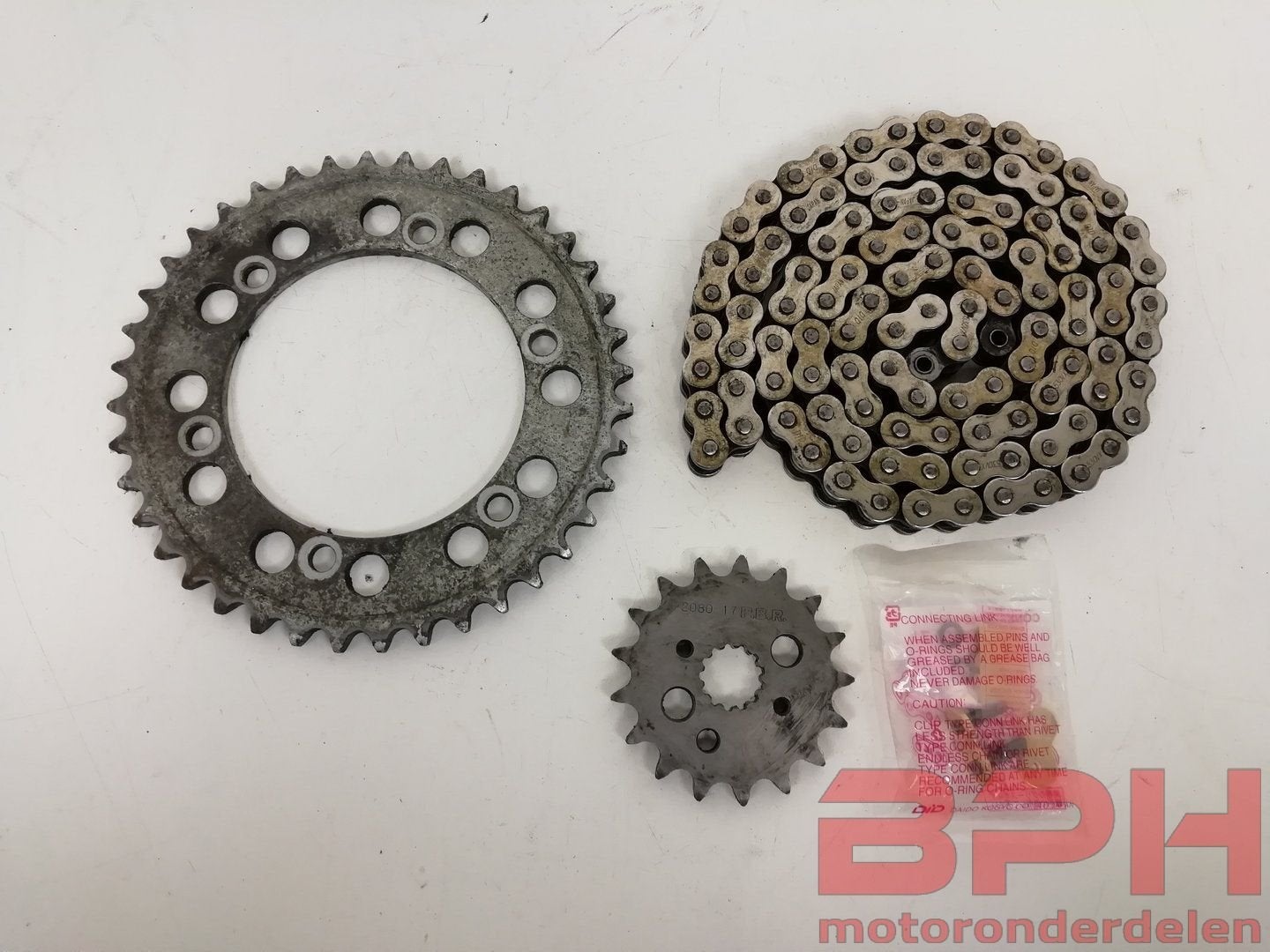 Kettingset Suzuki GSX1300R Hayabusa 1999 - 2007 GSX 1300 GSX, Gebruikt, -, -, Ophalen of Verzenden