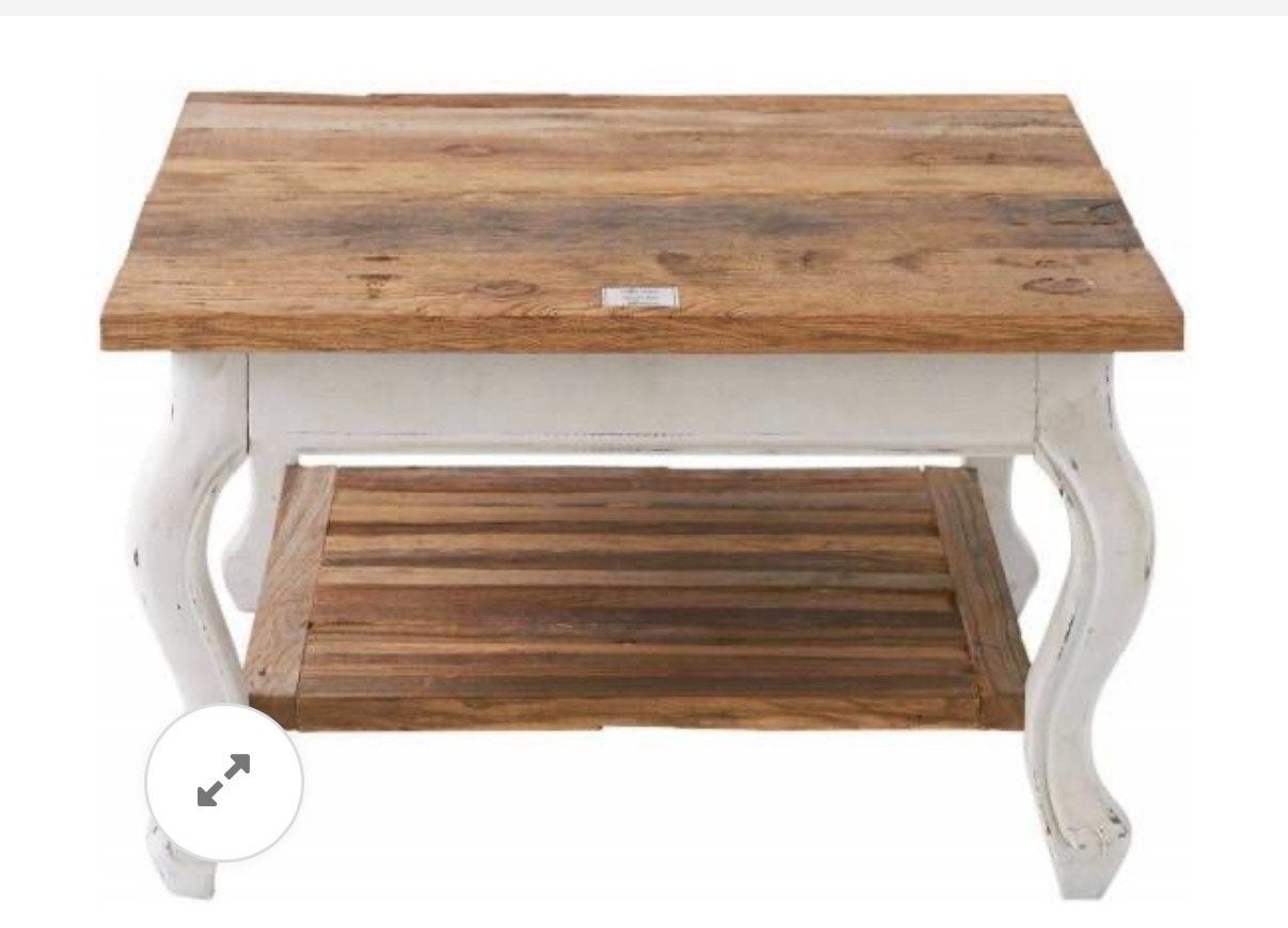 Gezocht Riviera Maison Salontafel 70x70 Queen Ann poten, Huis en Inrichting, Ophalen, Gebruikt, 100 tot 150 cm, Vierkant
