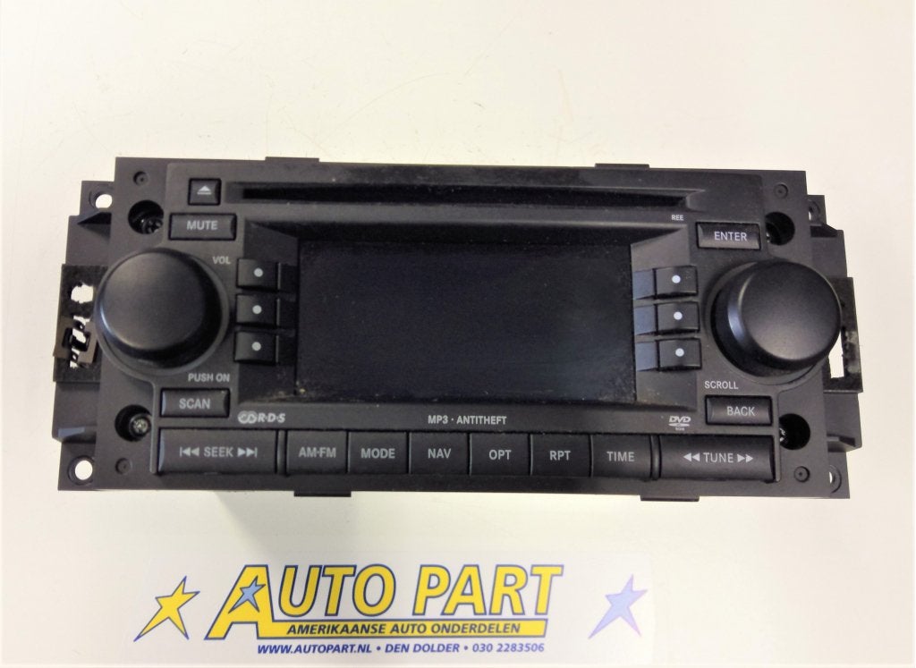 Jeep Compass radio navigatie unit 2007-2008, Jeep, Gebruikt, PO Box 21-8004 | Auburn Hills, MI 48321-8004, Ophalen of Verzenden