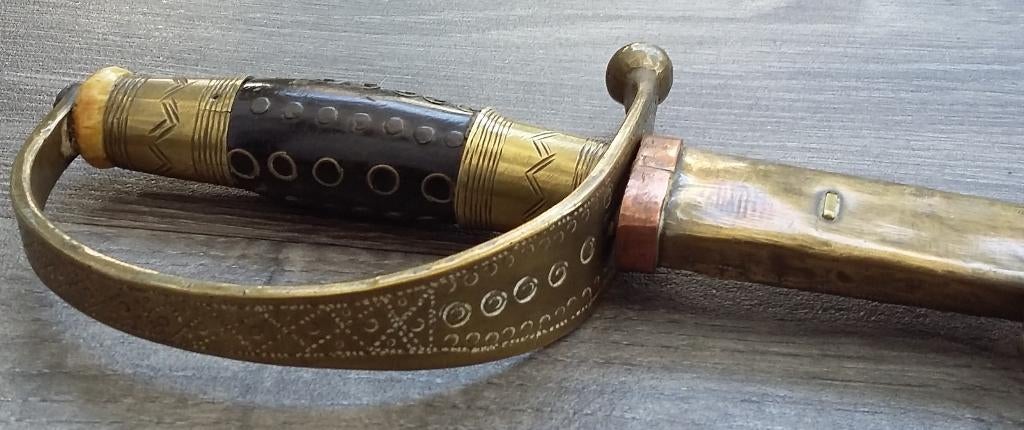 19 de eeuw Oosterse Koloniale Degen Sabel Zwaard Rapier, Verzamelen, Nvt., Zwaard of Sabel, Overige soorten, Ophalen of Verzenden