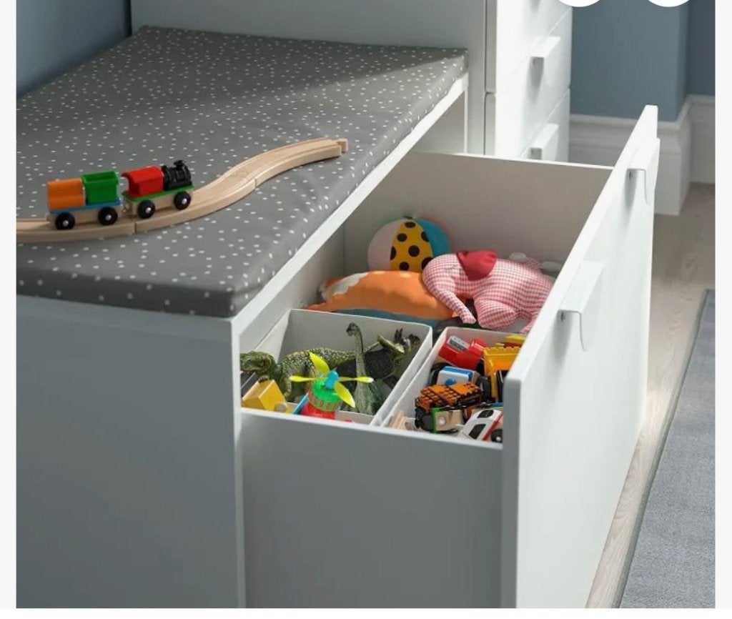 Speelgoedkist wit van IKEA, Ophalen, Gebruikt, Wit, Opbergmeubel