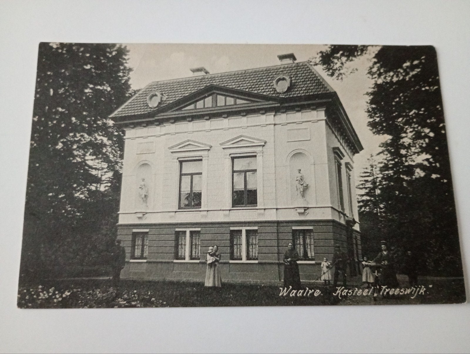 Waalre Kasteel Treeswijk, Verzamelen, Ophalen of Verzenden, Voor 1920, Ongelopen, Noord-Brabant