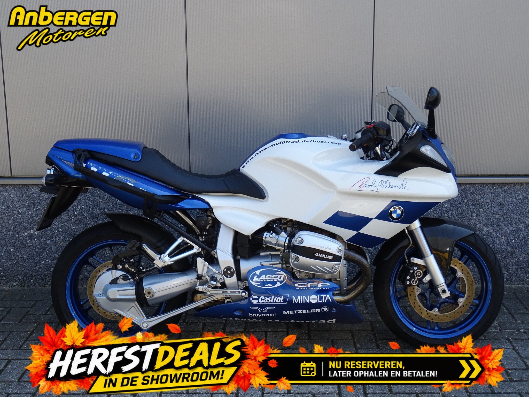 BMW R 1100 S BOXERCUP (bj 1998), Motoren, Sport, 1100 cc, Gebruikt, Bedrijf