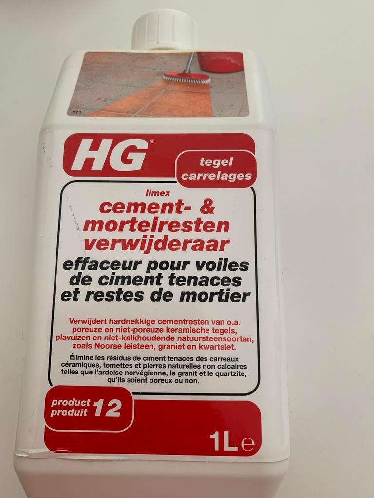 HG cement- & mortelresten verwijderaar - minder dan 1 liter, Ophalen, Gebruikt