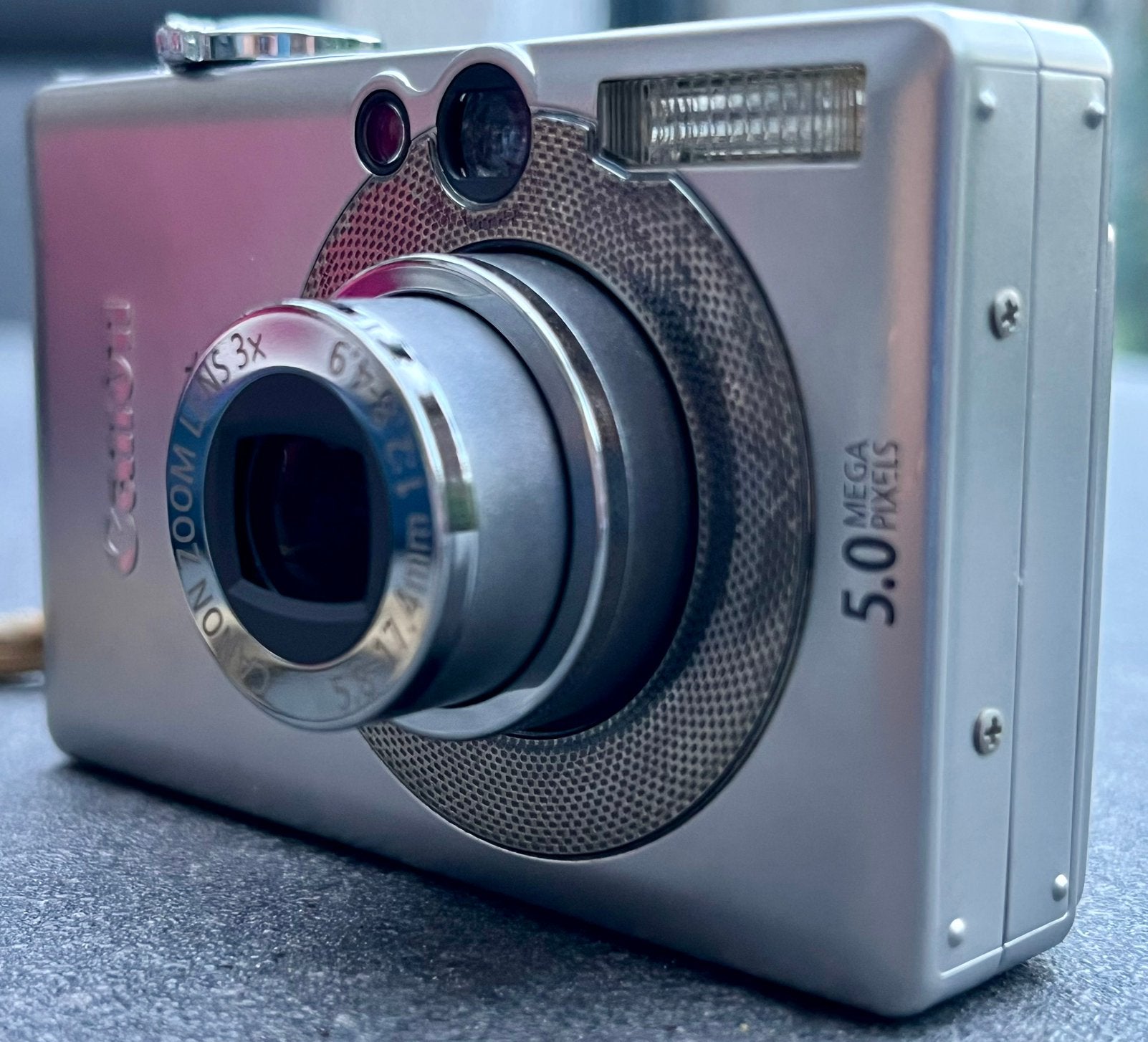 Canon IXUS 50 (2005) Y2K Vintage Digicam – Complete Set!, Audio, Tv en Foto, Fotocamera's Digitaal, Ingebouwde flitser, Geheugenkaart