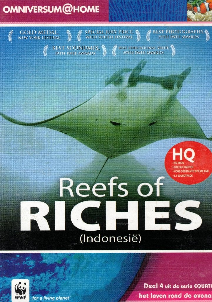 Reefs of Riches - Omniversum, Alle leeftijden, Ophalen of Verzenden, Zo goed als nieuw, Natuur