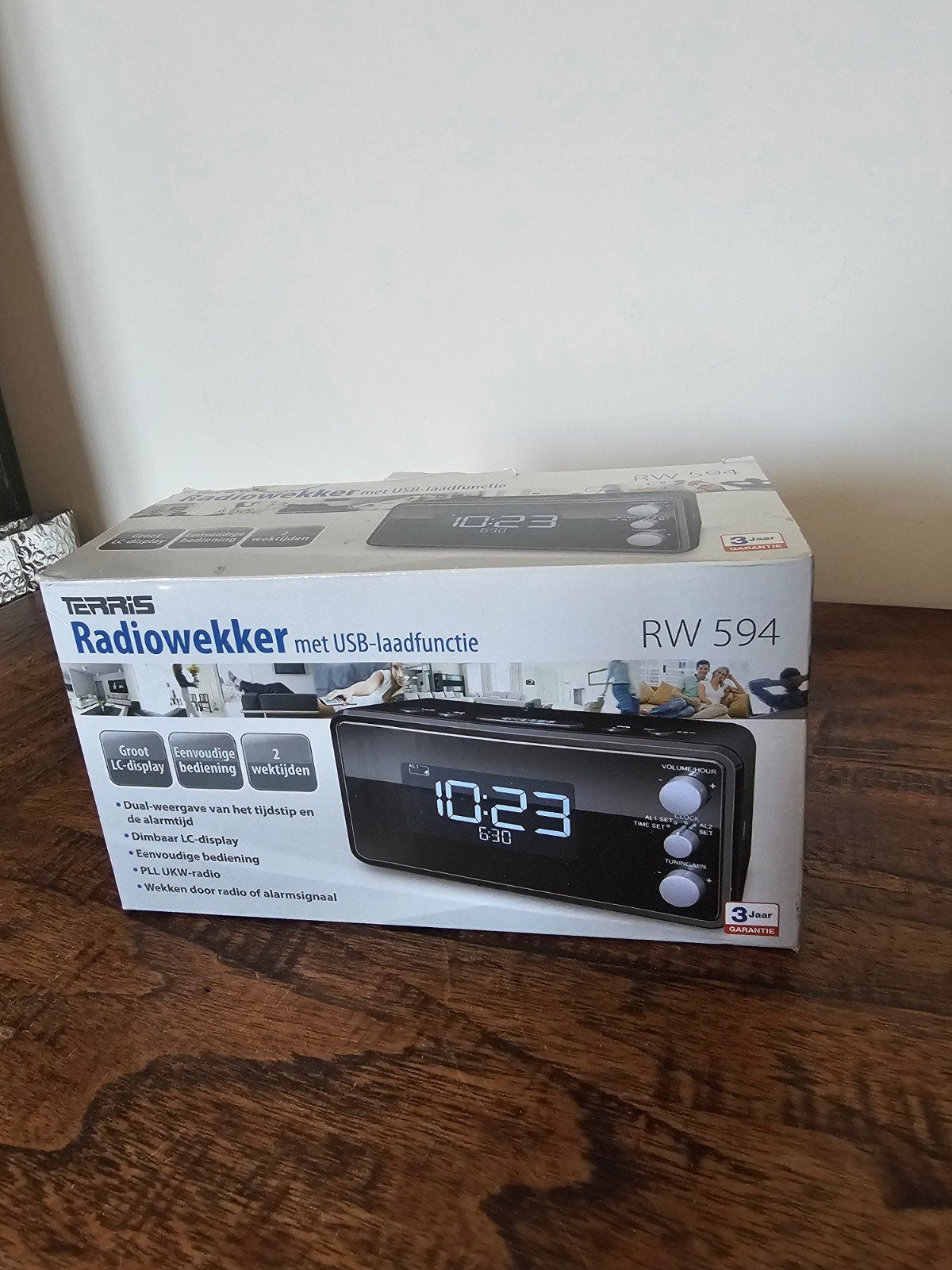 Wekkerradio, nieuw, Ophalen of Verzenden, Nieuw