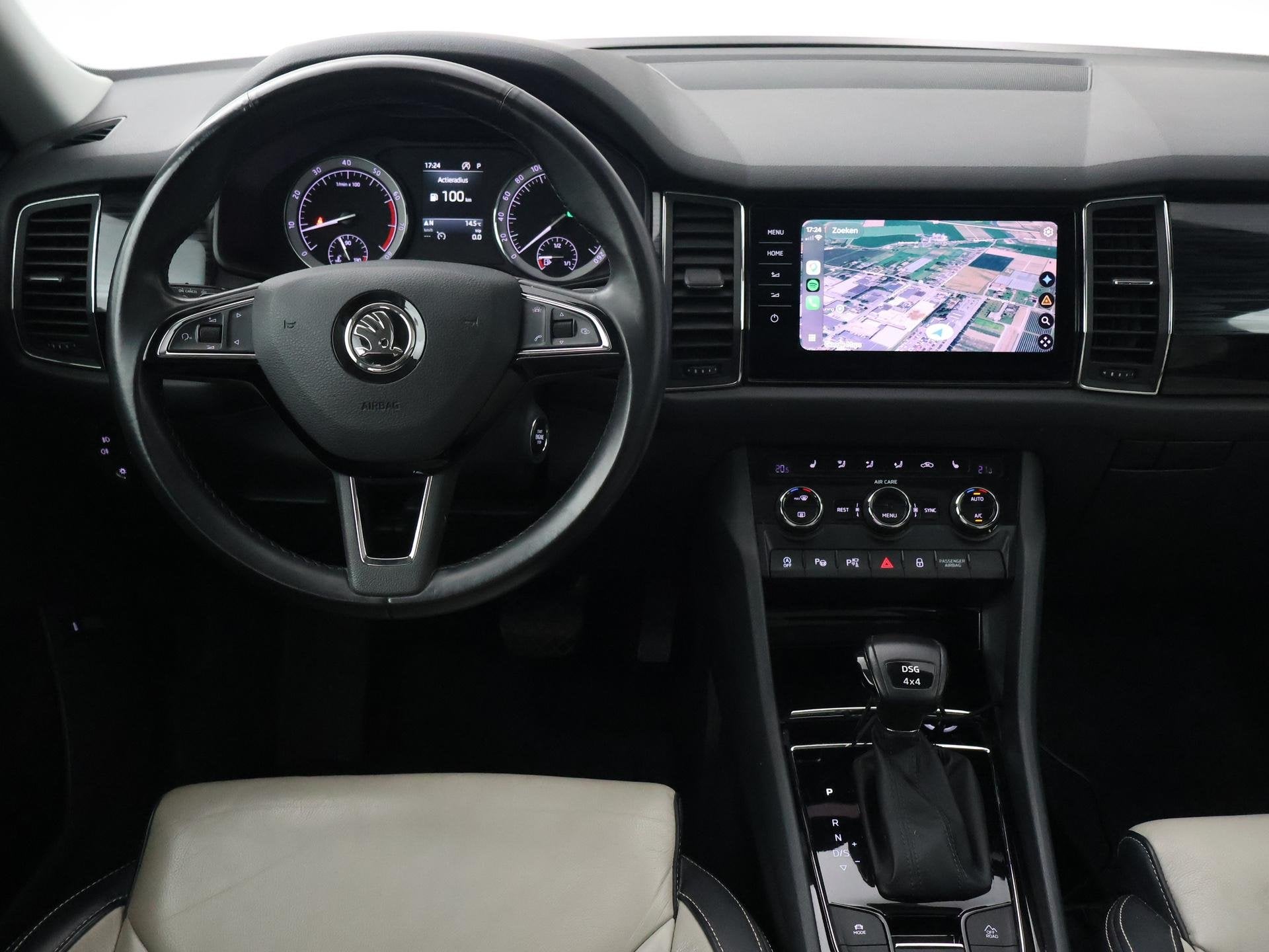 Skoda Kodiaq 2.0 TSI 180 PK AUT. 4X4 4WD 2200 KG TREKHAAK |, Auto's, Gebruikt, 1984 cc, 179 pk, Bedrijf