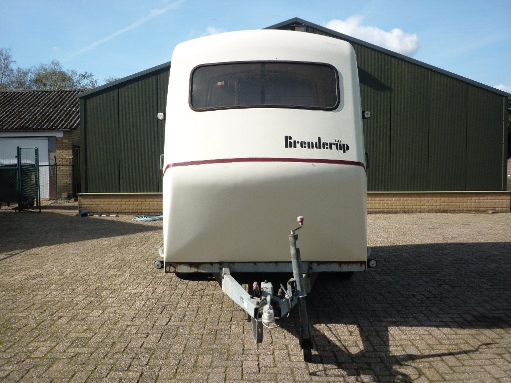 Brenderup 2 paardstrailer, Dieren en Toebehoren, Ophalen of Verzenden, Gebruikt, Polyester, 2-paards trailer