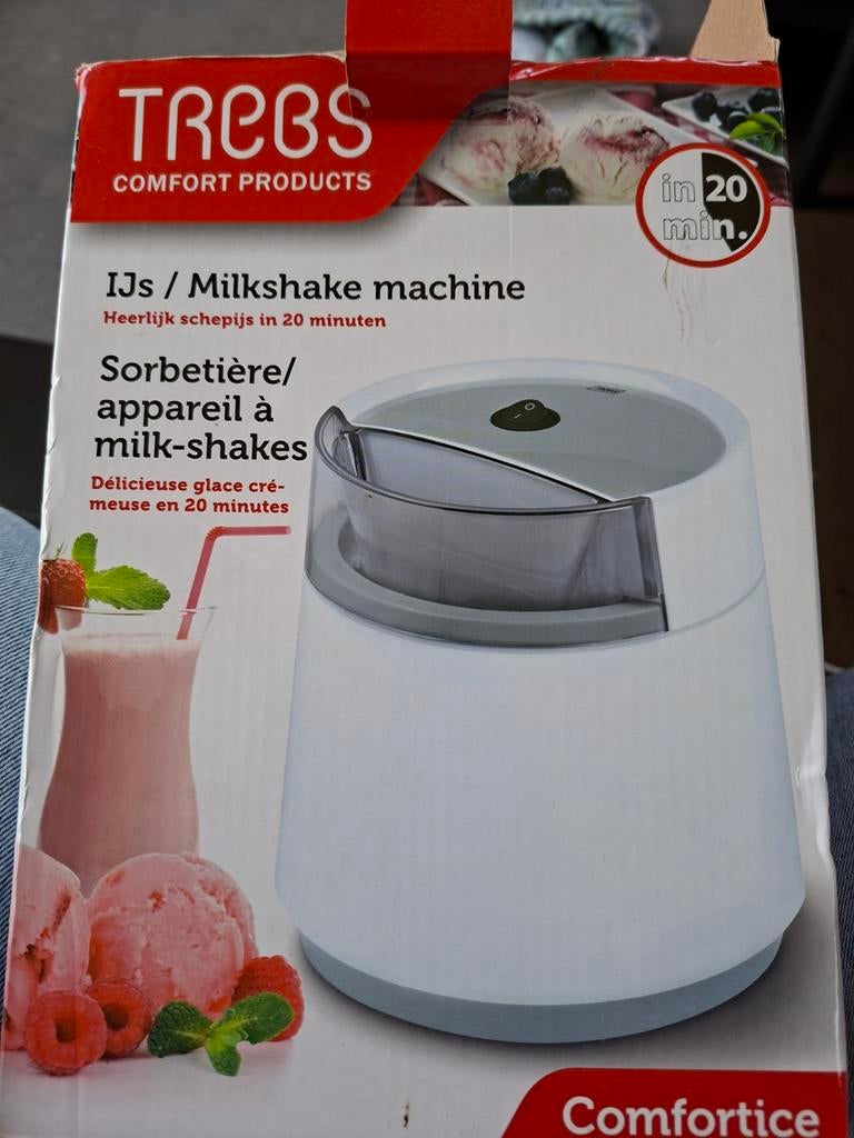 Trebs IJsmachine / Milkshake machine - Comfortice, Ophalen, Zo goed als nieuw