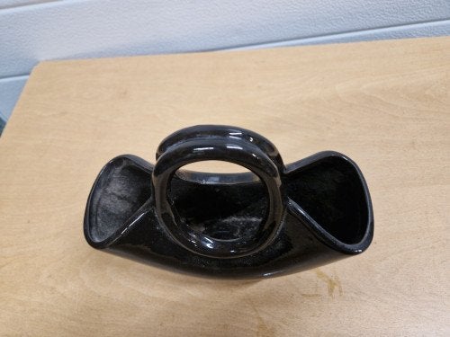 plantenbakje tas vorm keramiek, Ophalen of Verzenden, 'T Olde Gre-j, Info@toldegrej.nl, Endepoelstraat 20f Didam