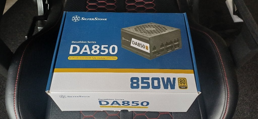 SilverStone DA850 850W 80 Plus Gold Voeding, Computers en Software, Ophalen of Verzenden, Gebruikt