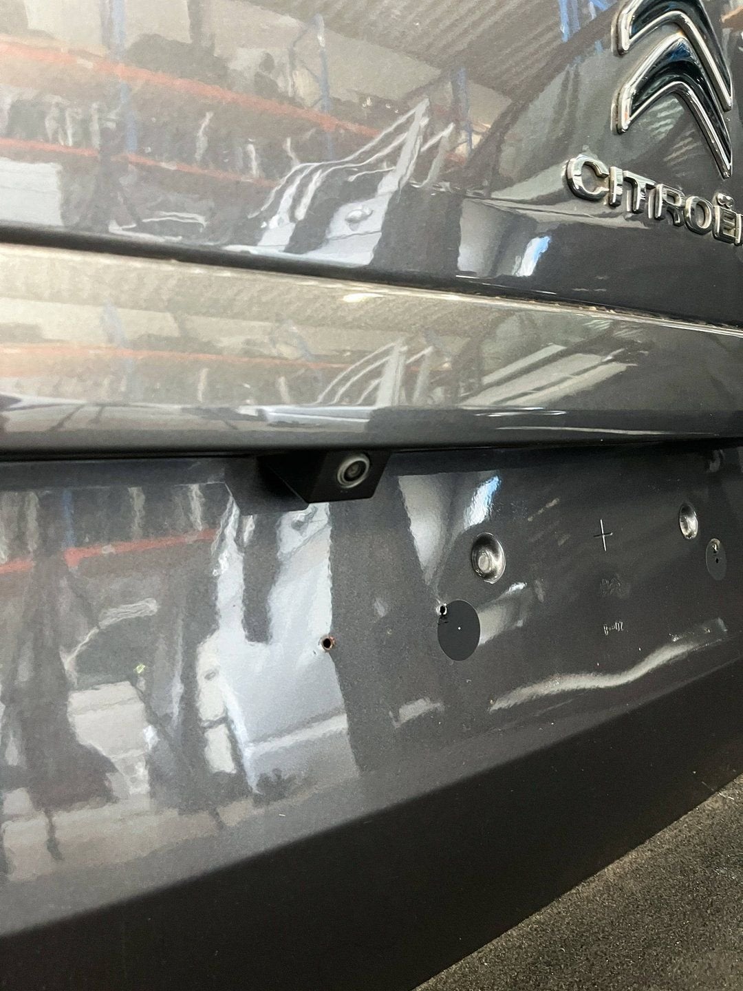 Achterklep Citroen Berlingo Multispace KCA grijs 9820436180, Gebruikt, -, Ophalen of Verzenden, Achter