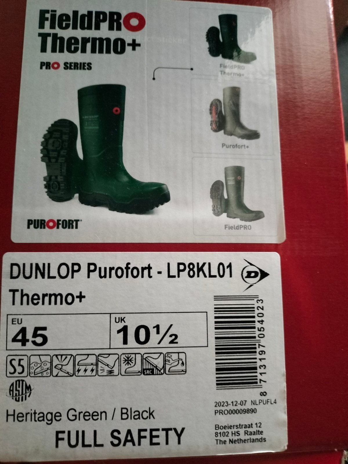 Dunlop Purofort FieldPRO Thermo+ veiligheidslaarzen, Ophalen, Overige kleuren, Regenlaarzen, Dunlop
