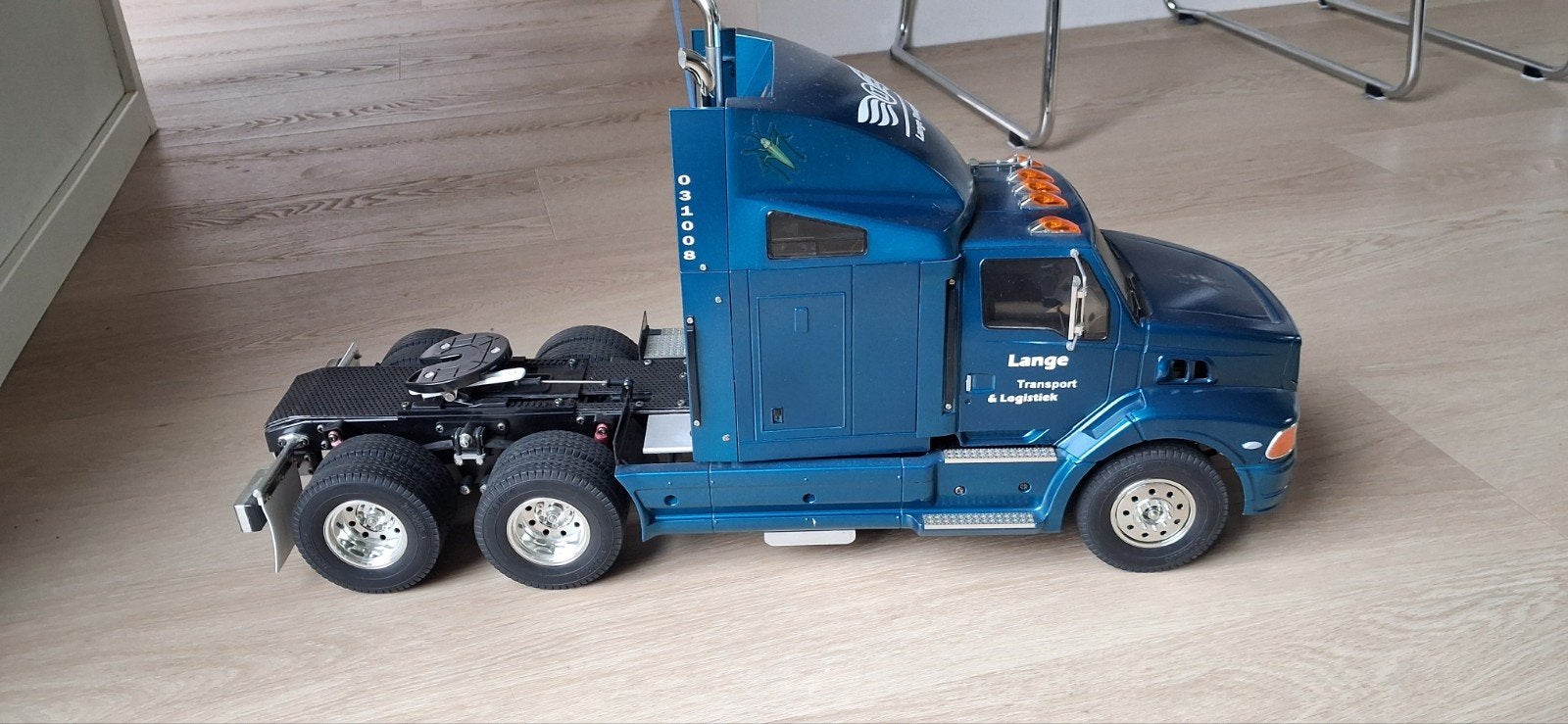 Tamiya truck 1:14 Ford Aeromax, Schaal 1:14, Zo goed als nieuw, Auto onroad, RTR (Ready to Run)