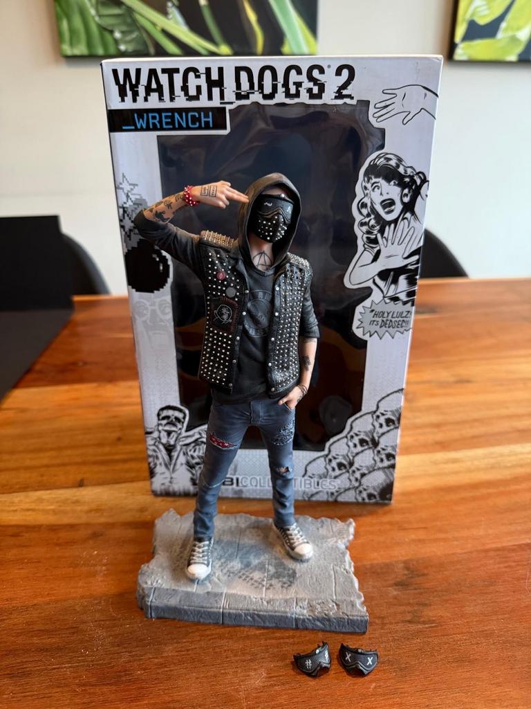 Watch Dogs 2 Wrench figuur, Verzamelen, Ophalen, Zo goed als nieuw