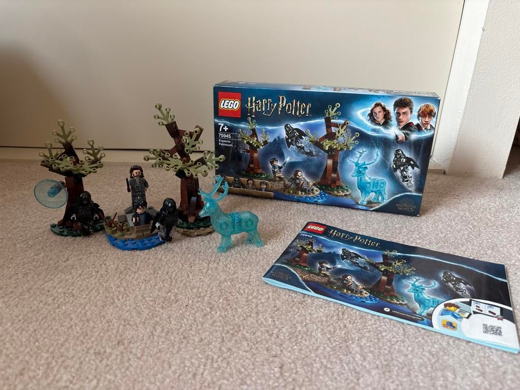 LEGO Harry Potter 75945 Expecto Patronum, Lego, Harry Potter, Ophalen of Verzenden, Zo goed als nieuw