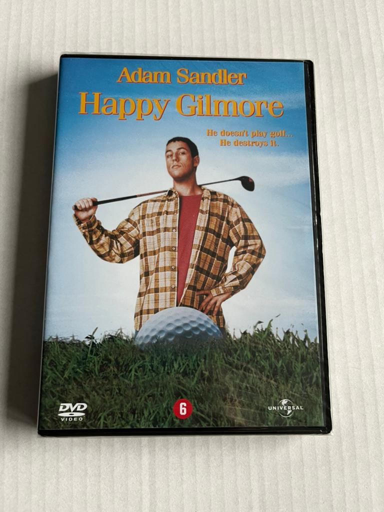 Happy Gilmore DVD - Adam Sandler -sealed, Vanaf 6 jaar, Ophalen of Verzenden, Nieuw in verpakking, Overige genres