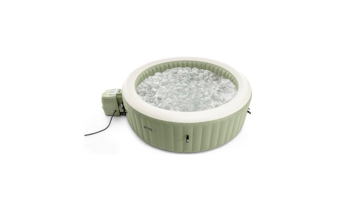 Intex PureSpa Bubble Therapy opblaasbare jacuzzi, Tuin en Terras, Bubbelbaden en Hottubs, Ophalen, Gebruikt, Filter, Opblaasbaar