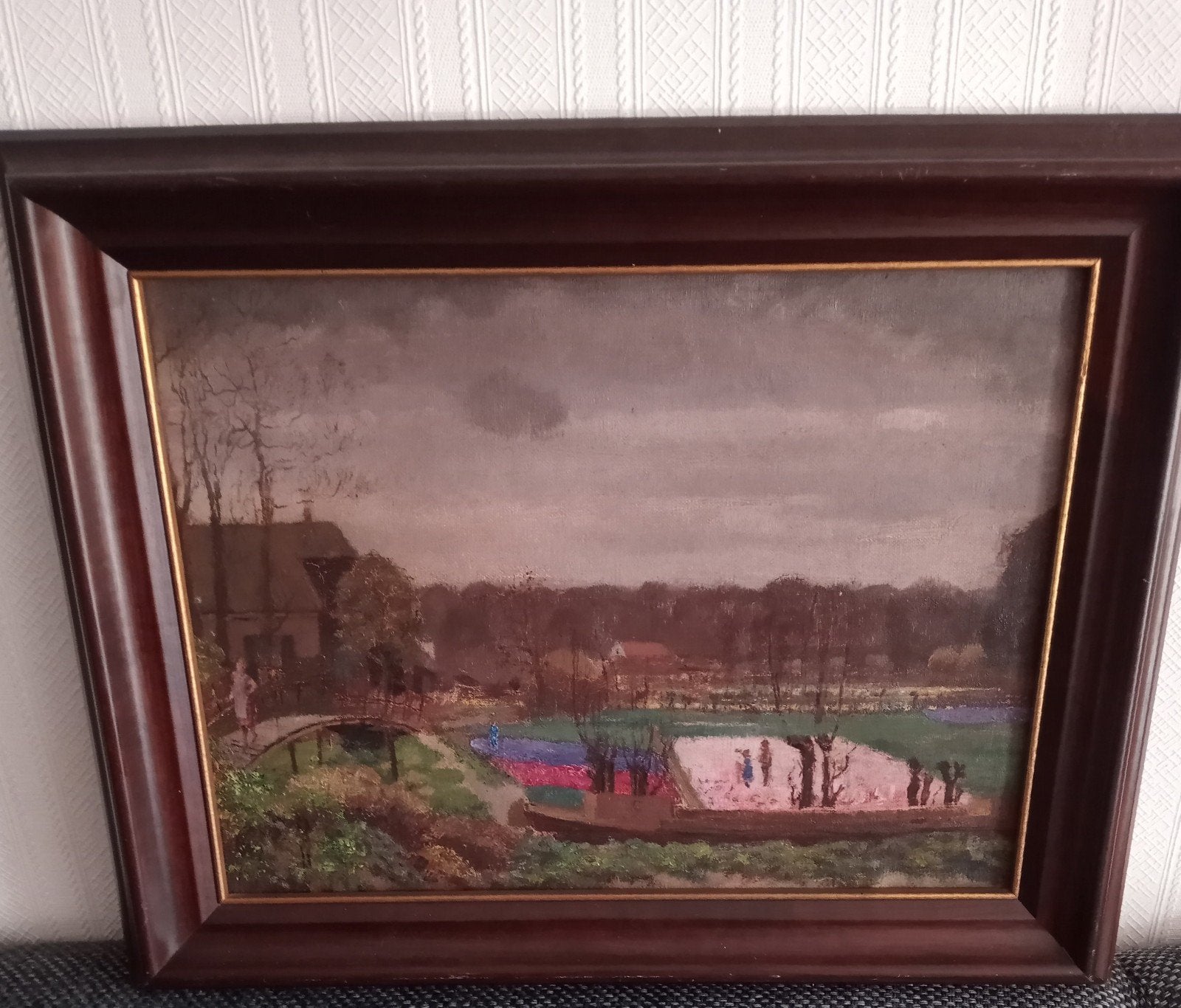 SCHILDERIJ OP LINNEN, Ophalen