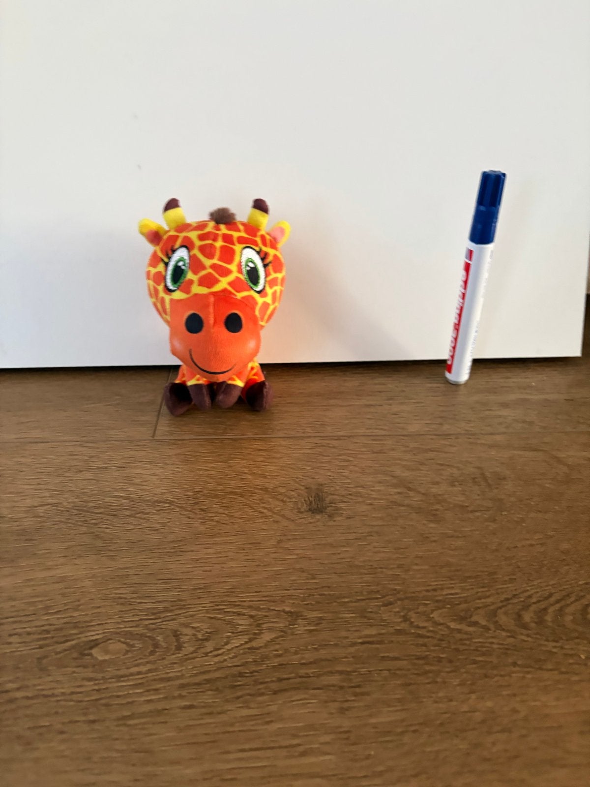 6 Lidl mini Giraf, Nijlpaard, Zebra, Kikker, Olifant, Struis, Kinderen en Baby's, Speelgoed | Knuffels en Pluche, Gebruikt, Giraf
