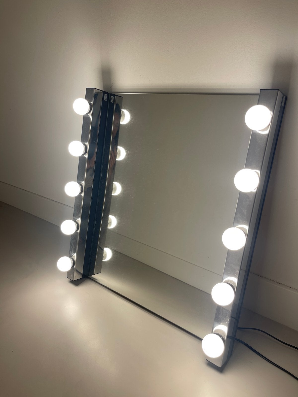 IKEA Spiegel met Verlichting, Gebruikt, 100 tot 150 cm, Ophalen of Verzenden, Rechthoekig