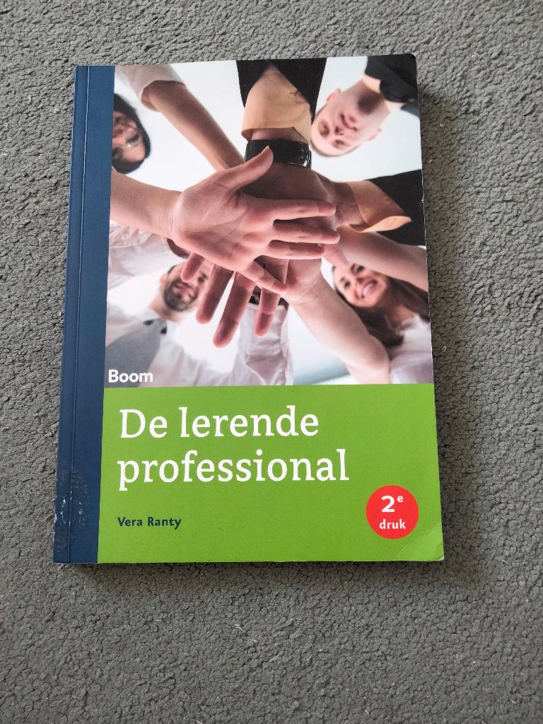 de lerende professional vera ranty, Ophalen, Beta, Zo goed als nieuw, HBO