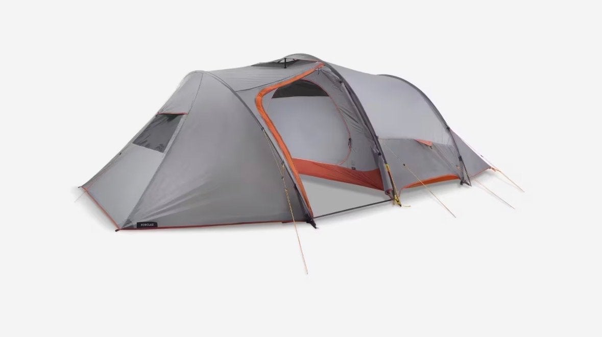 Decathlon MT900 UL 4-persoons trekking tent - Zo goed als ni, Caravans en Kamperen, Tenten, Ophalen of Verzenden, Zo goed als nieuw