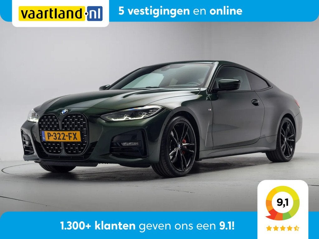 BMW 4 Serie COUPE 420i M-sport High Executive Aut.[ Leder St, Auto's, Automaat, 1998 cc, Gebruikt, 4 stoelen