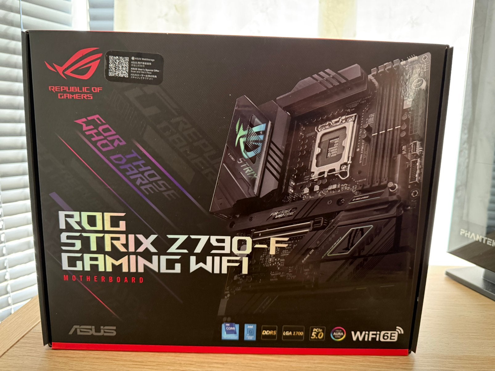 Asus Strix Z790-F Gaming Wifi, Computers en Software, Moederborden, Ophalen, Zo goed als nieuw, Intel, DDR5