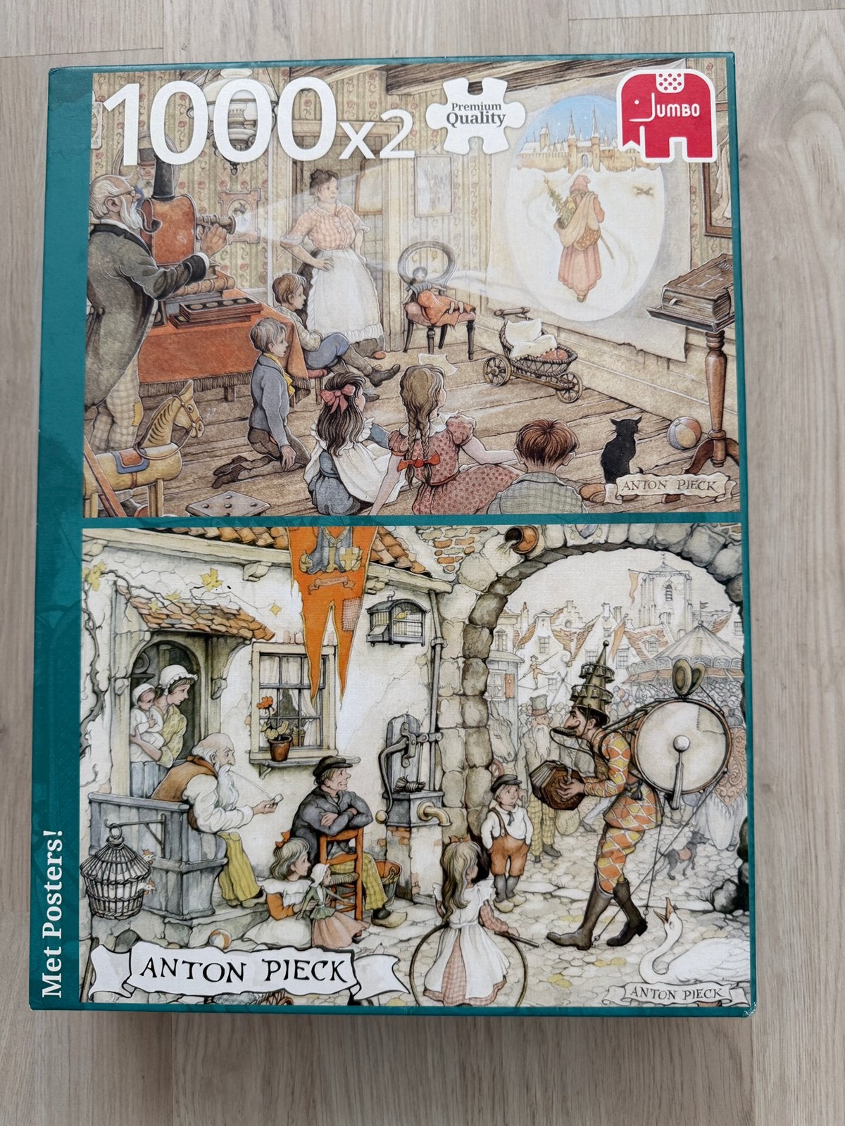Puzzel 1000 st Anton Pieck per puzzel, Ophalen of Verzenden, 500 t/m 1500 stukjes, Zo goed als nieuw