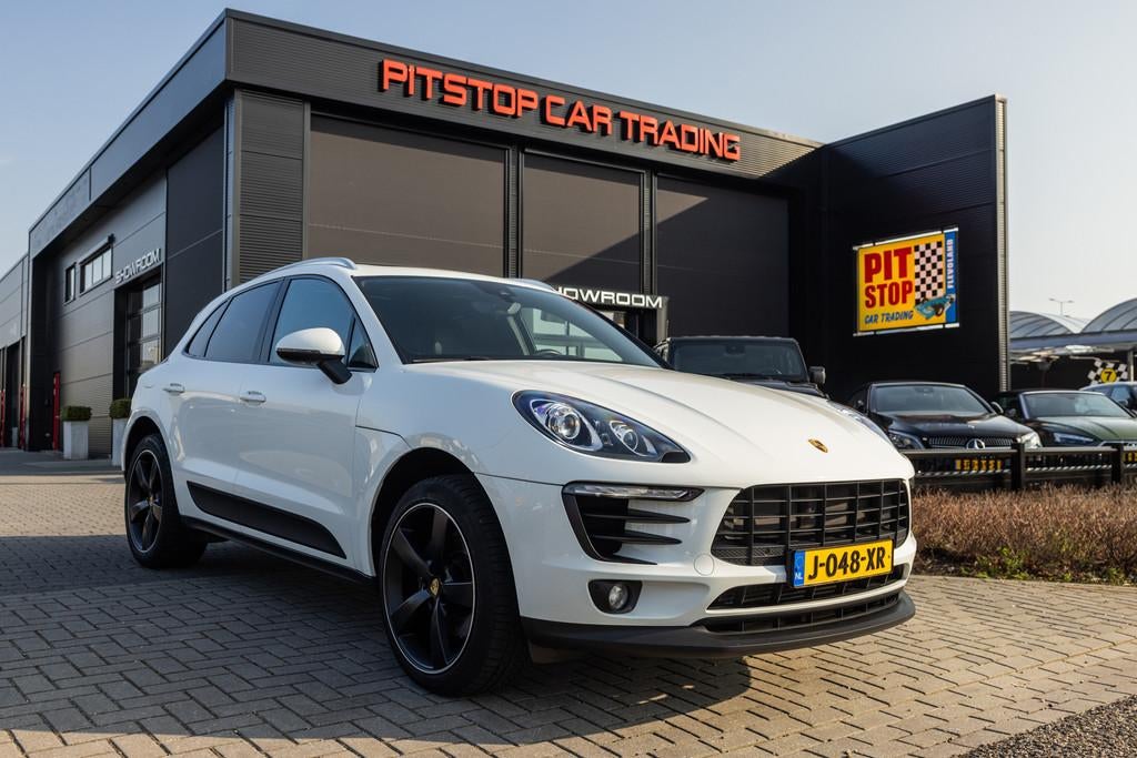 Porsche Macan 2.0, 252 PK, Pano, Sportstoelen, Luchtvering,, Auto's, Porsche, Automaat, Gebruikt, 4 cilinders, Wit