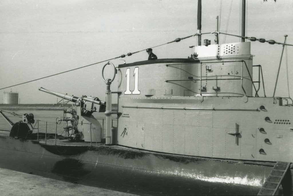 den helder , onderzeeboot, Verzamelen, Foto's en Prenten, Ophalen of Verzenden, Voor 1940, Zo goed als nieuw, Foto