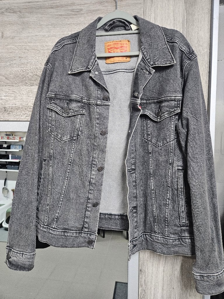Levis jas, Kleding | Heren, Jassen | Zomer, Ophalen of Verzenden, Zo goed als nieuw, Blauw