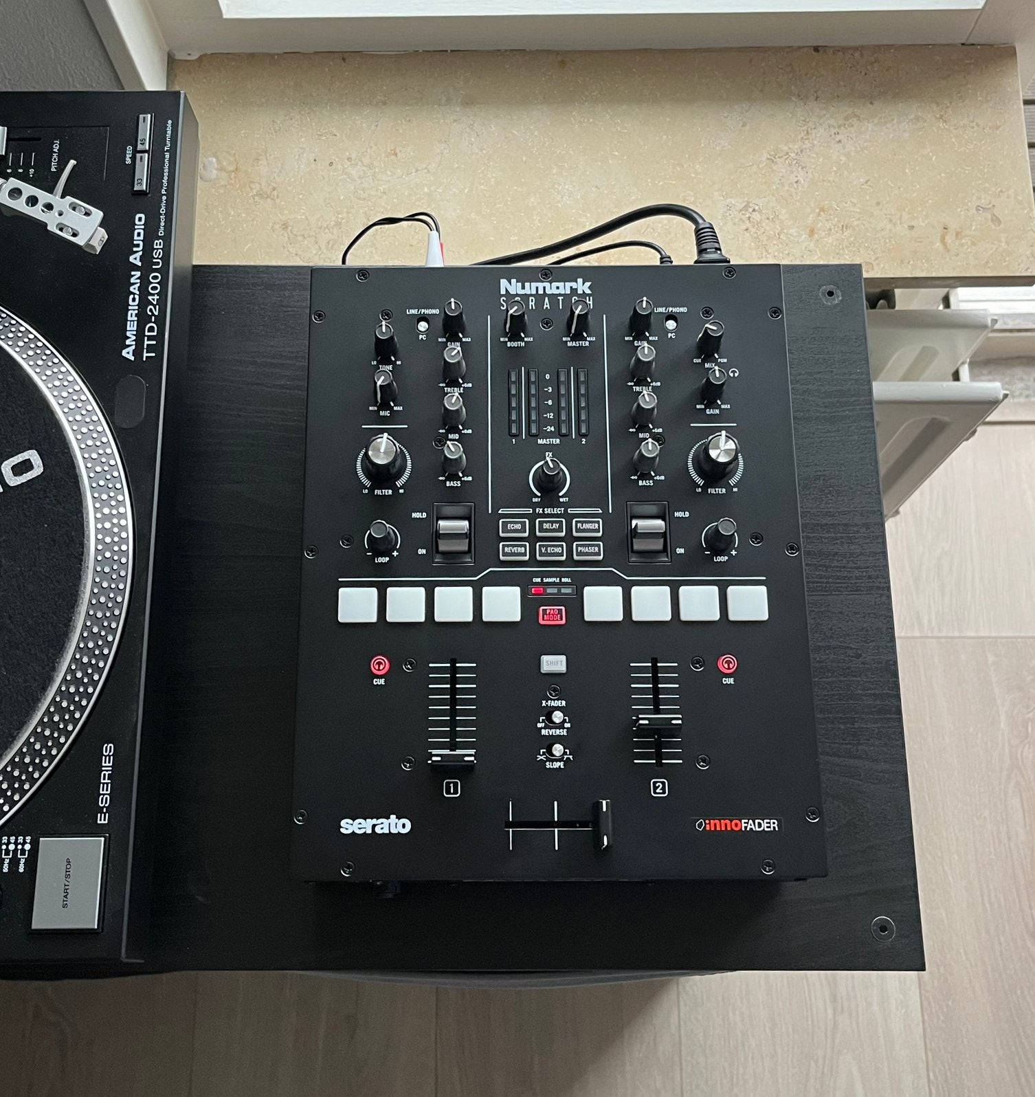 Numark Scratch DJ mixer in excellent condition, Muziek en Instrumenten, Ophalen of Verzenden, Zo goed als nieuw, Numark